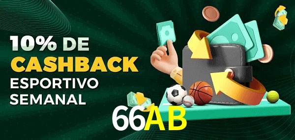 10% de bônus de cashback na 66AB